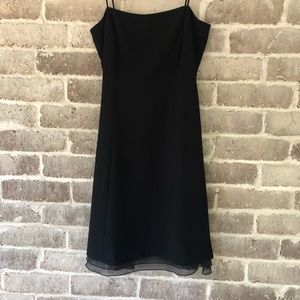 Black cocktail dress
